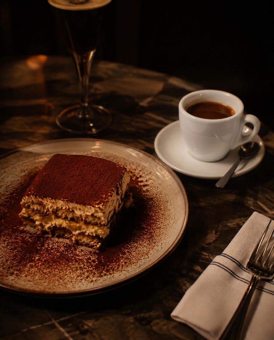 Tiramisù with espresso